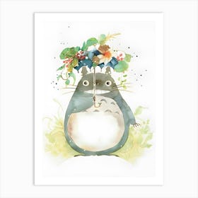 My Neighbor Totoro Funny Art Print