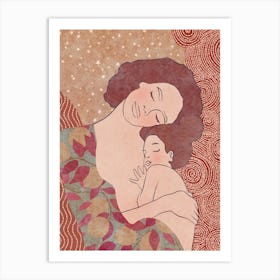 Mother And Daughter Art Print