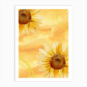 Sunflowers 4 Art Print