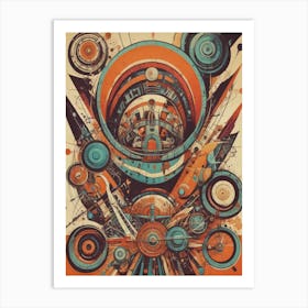 Saturn 4 Art Print