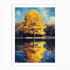 Autumn Tree 3 Art Print