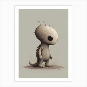 Alien Creature Art Print