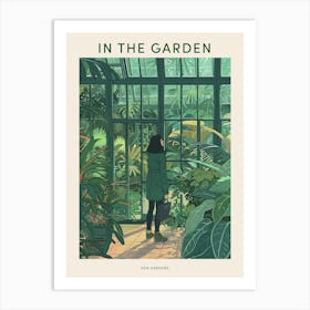 In The Garden Poster Kew Gardens England 5 Art Print