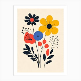 Floral Bouquet Art Print