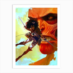 Attack On Titan 5 Art Print