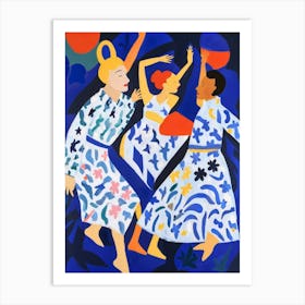 Dancers 1 Art Print