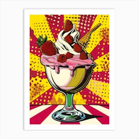 Pop Sundae Art Print