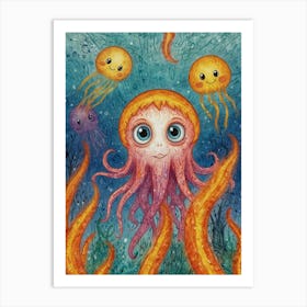 Octopus 23 Art Print