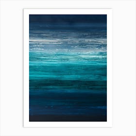 'Blue Ocean' 1 Art Print