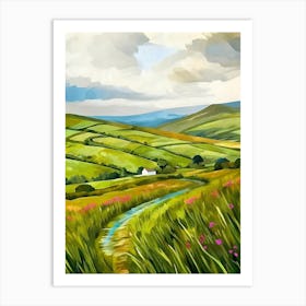 Irish Countryside Art Print