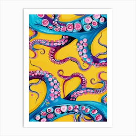 Octopus Tentacles Art Print