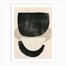 Baguio Stone Park Bauhaus Minimalist Art Print