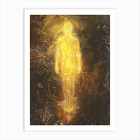 Golden Light 2 Art Print