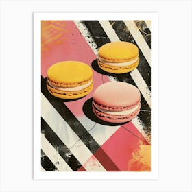 Art Deco Inspired Macaron 2 Art Print