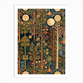 William Morris Rose Tree Of Life Art Print