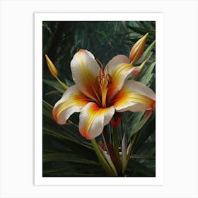 Lily Canvas Print Art Print