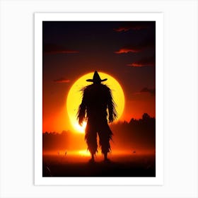 Scarecrow 2 Art Print