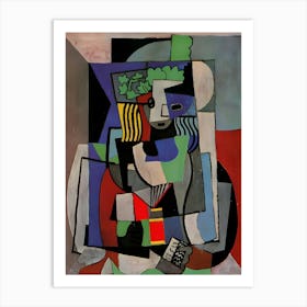 Pablo Picasso Portrait Of A Woman 6 Art Print