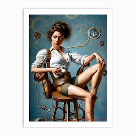 Emaline 3 Art Print