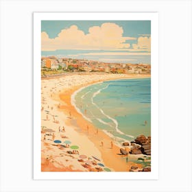 Bondi Beach Golden Tones 3 Art Print