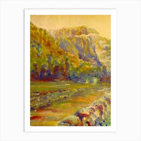 National Park at Dawn Art Print