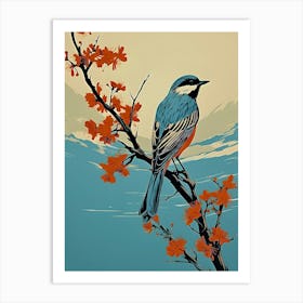 Bird On A Branch 1 Art Print