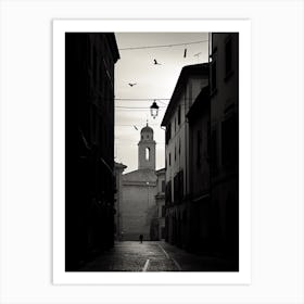 Parma, Italy,  Black And White Analogue Photography  3 Art Print