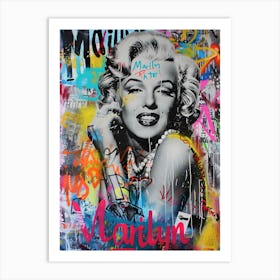 Marilyn Monroe Art Print