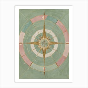 Compass no1 Art Print