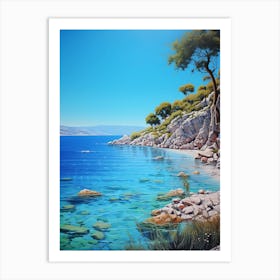 Rocky Shore Art Print