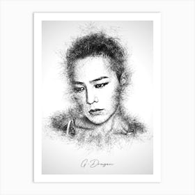 G Dragon Big Bang 2 Art Print