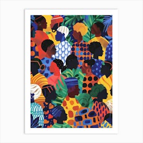 African People Art Print