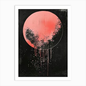 Pink Moon 2 Art Print