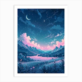 Night Sky 7 Art Print