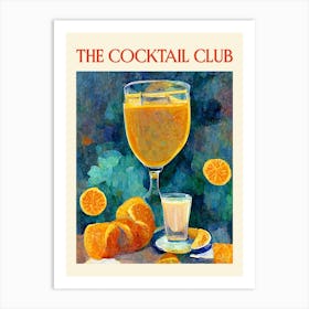 The Cocktail Club 1 Art Print
