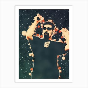 Serj Tankian system of a down 3 Art Print