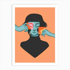 CONTRASTES Art Print