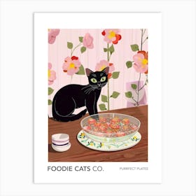 Foodie Cats Co Cat And Jell O 5 Art Print