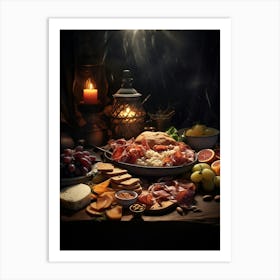 Satanic Feast Art Print