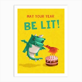 Dragon Year Art Print