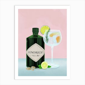 Gin Tonic Art Print