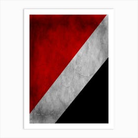 Sealand Principality Of Flag Texture Art Print