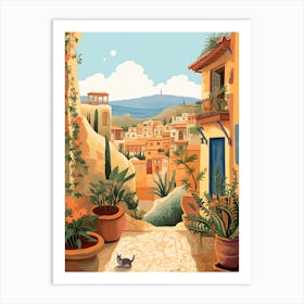 Canary Islands Spain 1 Illustration Art Print