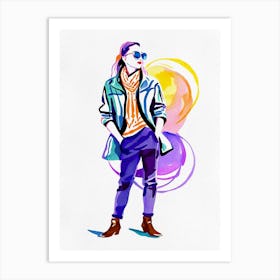 Fashion Illustration 1 Art Print