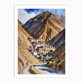 Leh Ladakh 2 Art Print