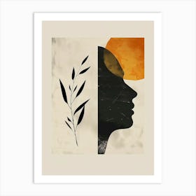 Woman'S Head 1 Art Print