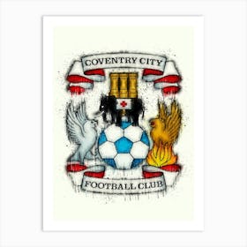 Coventry City 1 Art Print