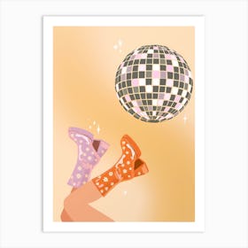 Disco Ball 11 Art Print