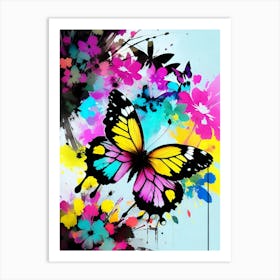 Colorful Butterfly 92 Art Print