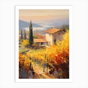 Autumn In Tuscany Art Print